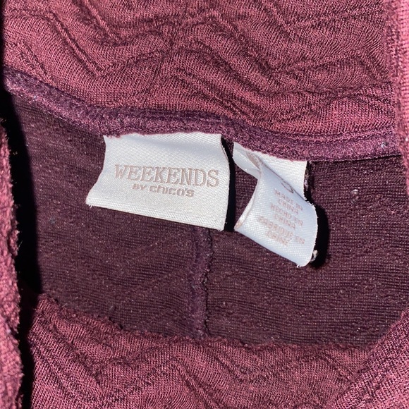 Chicos chevron cowl sweater - Picture 3 of 6